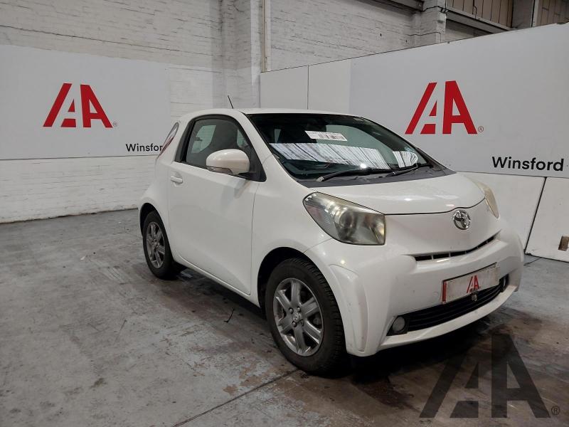 2011 TOYOTA IQ VVT-I IQ2 998cc PETROL CVT 1 Speed 3 DOOR HATCHBACK
