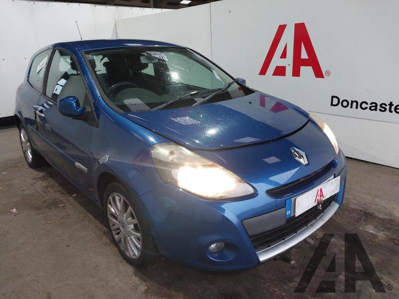 2011 RENAULT CLIO DYNAMIQUE TOMTOM 16V 1149cc PETROL MANUAL 5 Speed 3 DOOR HATCHBACK
