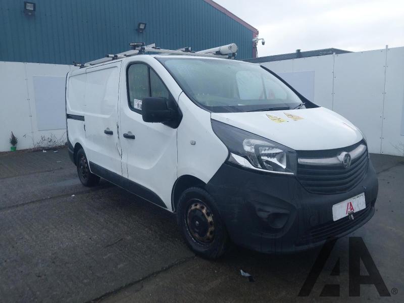 2018 VAUXHALL VIVARO L1H1 2900 CDTI S/S 1598cc TURBO DIESEL MANUAL 6 Speed PANEL VAN