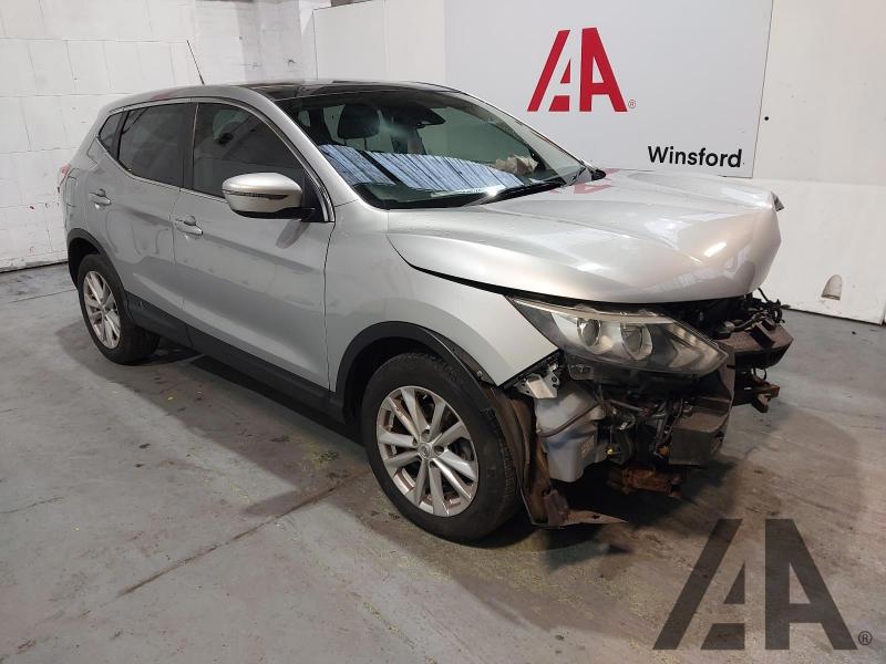 2014 NISSAN QASHQAI DCI ACENTA PREMIUM 1461cc TURBO DIESEL MANUAL 6 Speed 5 DOOR HATCHBACK