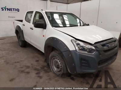 Image of 2019 ISUZU D-MAX DCB 1898cc TURBO DIESEL MANUAL 4 DOOR PICK UP