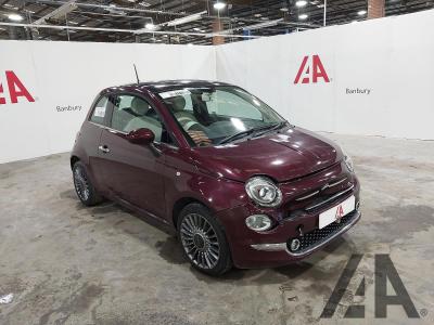 Image of 2016 FIAT 500 LOUNGE 1242cc PETROL MANUAL 3 DOOR HATCHBACK