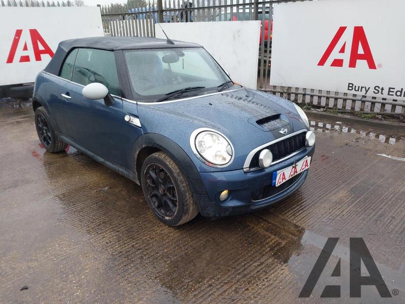 2010 MINI CONVERTIBLE COOPER S 1598cc TURBO PETROL AUTOMATIC 6 Speed 2 DOOR CONVERTIBLE