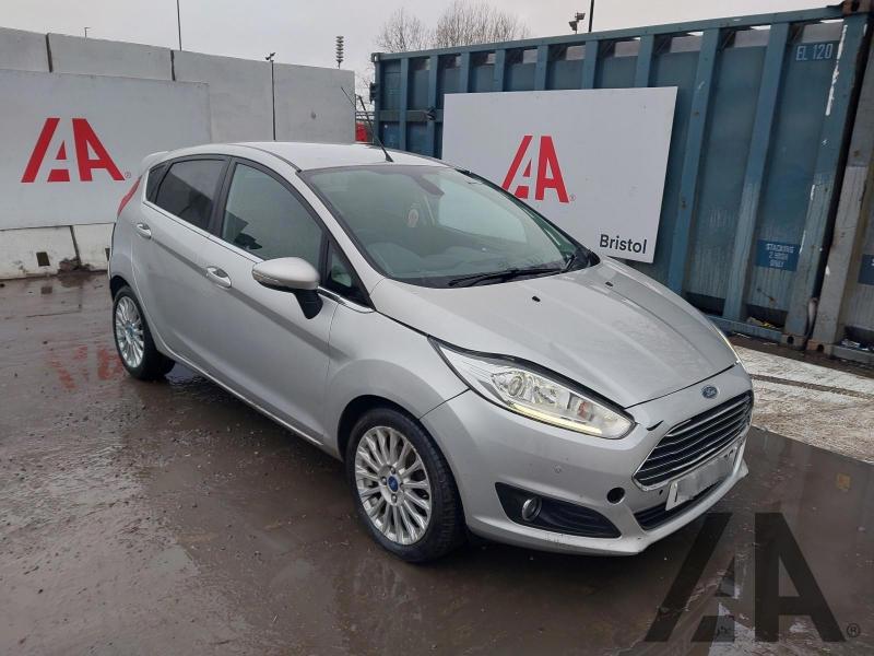 2013 FORD FIESTA TITANIUM TDCI 1499cc TURBO DIESEL MANUAL 5 Speed 5 DOOR HATCHBACK