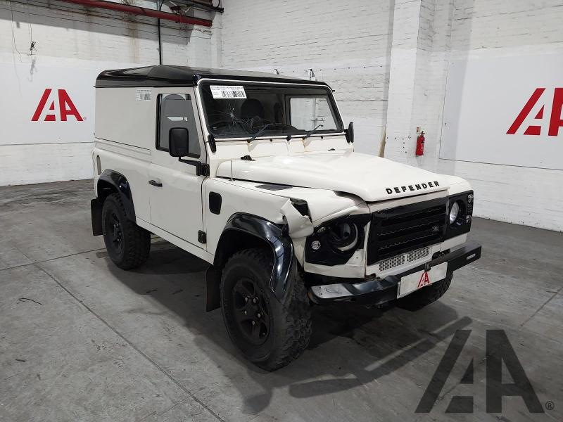 2010 LAND ROVER DEFENDER 90 HARD TOP SWB 2402cc TURBO DIESEL MANUAL PANEL VAN