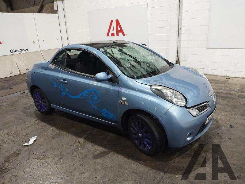 2009 NISSAN MICRA ACENTA CC 1598cc PETROL MANUAL 5 Speed 2 DOOR CONVERTIBLE