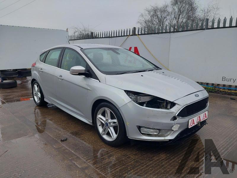 2015 FORD FOCUS ZETEC S TDCI 1560cc TURBO DIESEL MANUAL 6 Speed 5 DOOR HATCHBACK