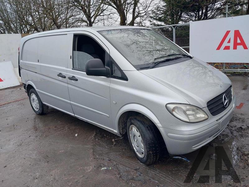 2007 MERCEDES VITO 111 CDI COMPACT SWB 2148cc TURBO DIESEL MANUAL PANEL VAN