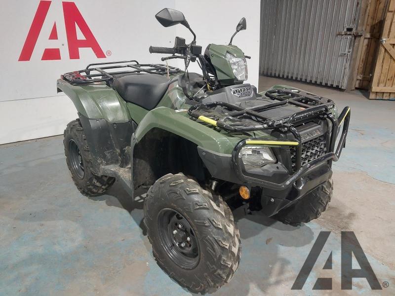 2019 HONDA TRX FOURTRAX 500 FOREMAN RUBICON 4X4 AT DCT EPS 475cc PETROL SEMI AUTO QUAD