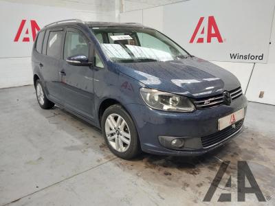 Image of 2015 VOLKSWAGEN TOURAN SE TDI BLUEMOTION TECHNOLOGY D 1598cc TURBO DIESEL SEMI AUTO 5 DOOR MPV