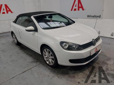 Image of 2013 VOLKSWAGEN GOLF SE TDI BLUEMOTION TECHNOLOGY 1598cc TURBO DIESEL MANUAL 5 Speed 2 DOOR CONVERTIBLE