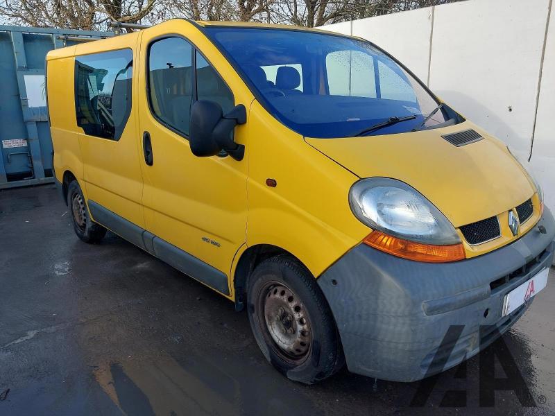 2006 RENAULT TRAFIC SL29DCI SWB 1870cc TURBO DIESEL MANUAL 6 Speed PANEL VAN