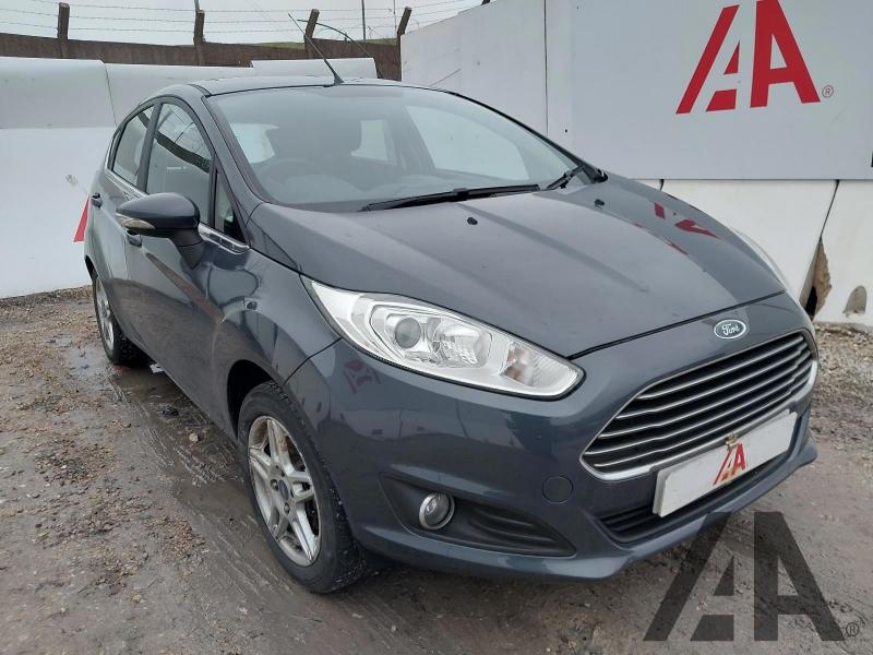 2013 FORD FIESTA ZETEC 1242cc PETROL MANUAL 5 Speed 5 DOOR HATCHBACK