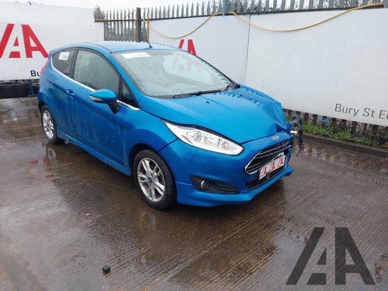 2016 FORD FIESTA ZETEC 998cc TURBO PETROL MANUAL 5 Speed 3 DOOR HATCHBACK