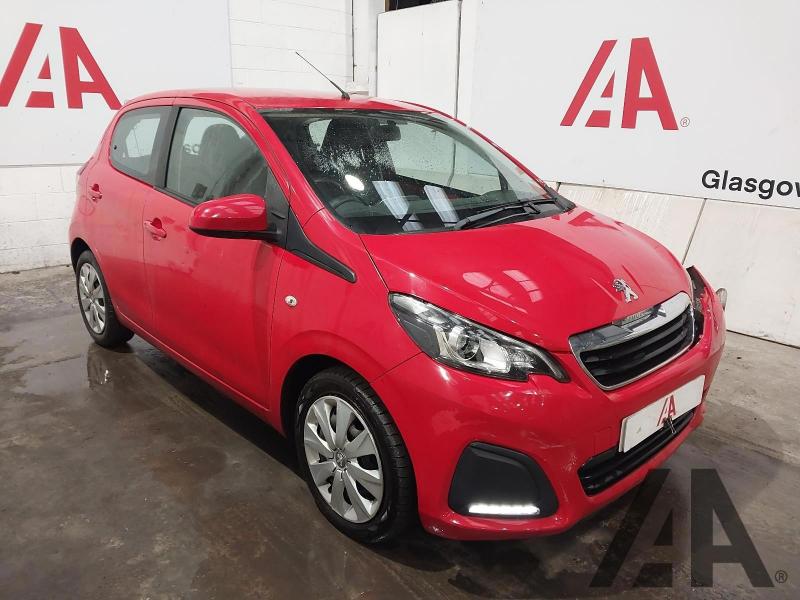 2018 PEUGEOT 108 ACTIVE 998cc PETROL MANUAL 5 Speed 5 DOOR HATCHBACK