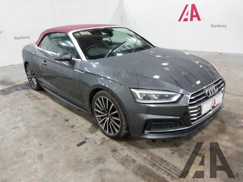 2017 AUDI A5 TFSI S LINE 1984cc TURBO PETROL SEMI AUTO 2 DOOR CONVERTIBLE