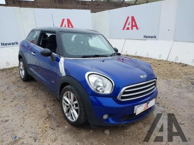 Image of 2014 MINI PACEMAN COOPER D4 1598cc TURBO DIESEL MANUAL 6 Speed 3 DOOR COUPE