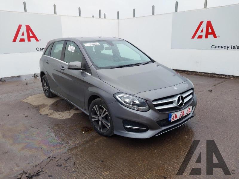 2017 MERCEDES B-CLASS B 180 D SE 1461cc TURBO DIESEL SEMI AUTO 7 Speed 5 DOOR MPV