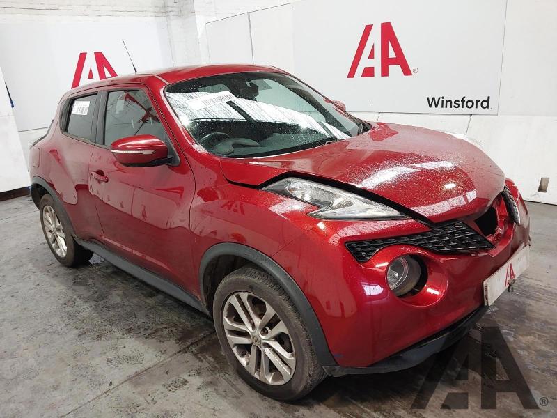 2014 NISSAN JUKE ACENTA PREMIUM DCI 1461cc TURBO DIESEL MANUAL 5 DOOR HATCHBACK