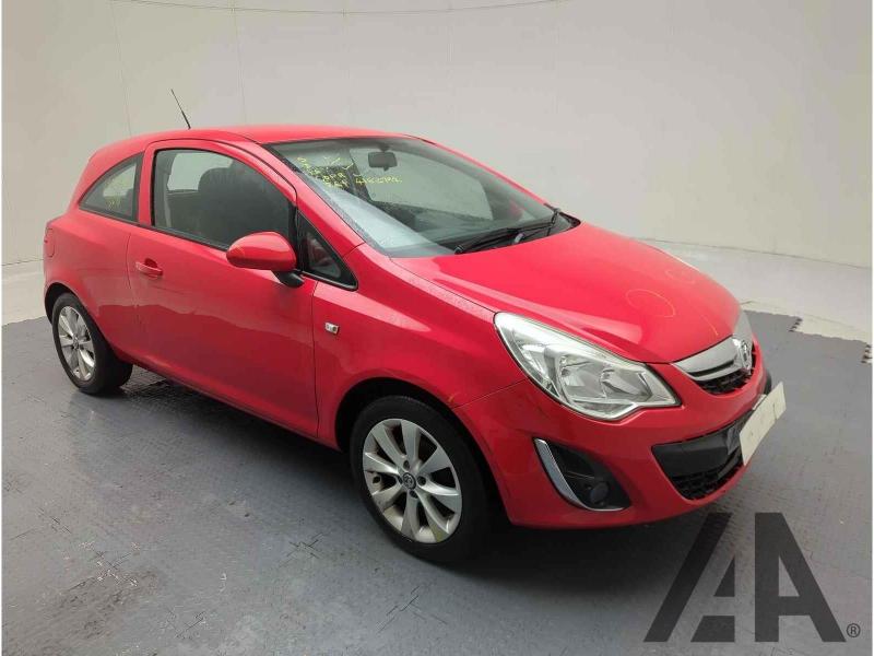 2013 VAUXHALL CORSA ACTIVE AC 1229cc PETROL MANUAL 3 DOOR HATCHBACK