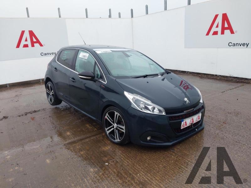 2017 PEUGEOT 208 BLUE HDI S/S GT LINE 1560cc TURBO DIESEL MANUAL 5 DOOR HATCHBACK