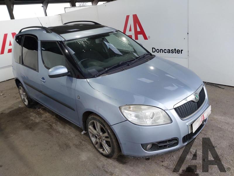 2008 SKODA ROOMSTER 3 TDI 1422cc TURBO DIESEL MANUAL 5 Speed 5 DOOR MPV