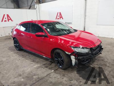 Image of 2021 HONDA CIVIC VTEC SPORT 1498cc TURBO PETROL MANUAL 6 Speed 5 DOOR HATCHBACK