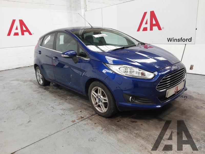 2014 FORD FIESTA ZETEC 1242cc PETROL MANUAL 5 Speed 5 DOOR HATCHBACK