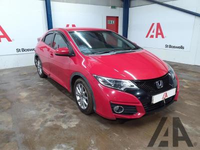 Image of 2016 HONDA CIVIC I-DTEC SE PLUS NAVI 1597cc TURBO DIESEL MANUAL 6 Speed 5 DOOR HATCHBACK