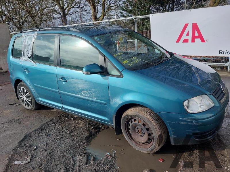 2003 VOLKSWAGEN TOURAN SE TDI 5 STR 1896cc TURBO DIESEL MANUAL 5 DOOR MPV