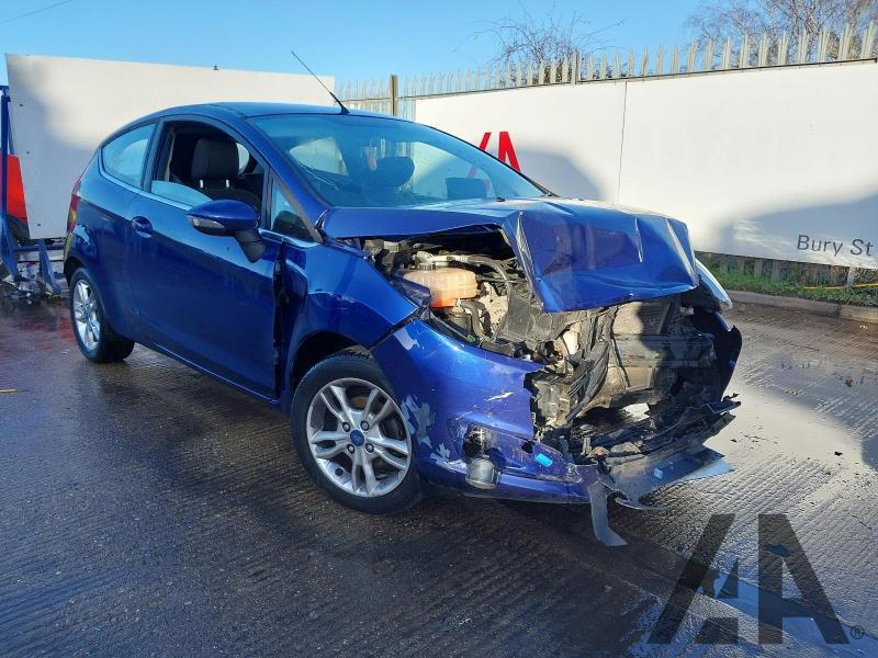 2016 FORD FIESTA ZETEC 1242cc PETROL MANUAL 5 Speed 3 DOOR HATCHBACK