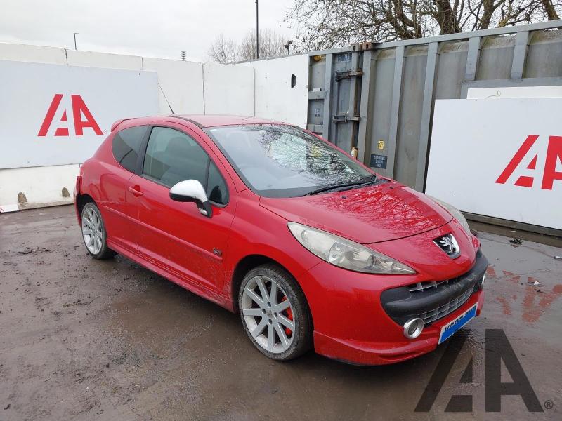 2007 PEUGEOT 207 GTI PACK 1598cc TURBO PETROL MANUAL 5 Speed 3 DOOR HATCHBACK