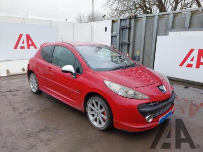 Image of 2007 PEUGEOT 207 GTI PACK 1598cc TURBO PETROL MANUAL 5 Speed 3 DOOR HATCHBACK