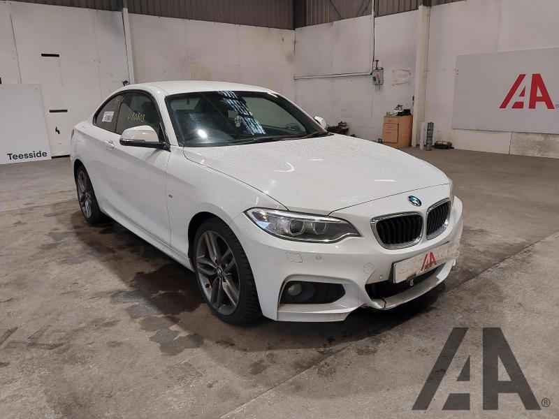 2016 BMW 2 SERIES 218D M SPORT 1995cc TURBO DIESEL MANUAL 2 DOOR COUPE