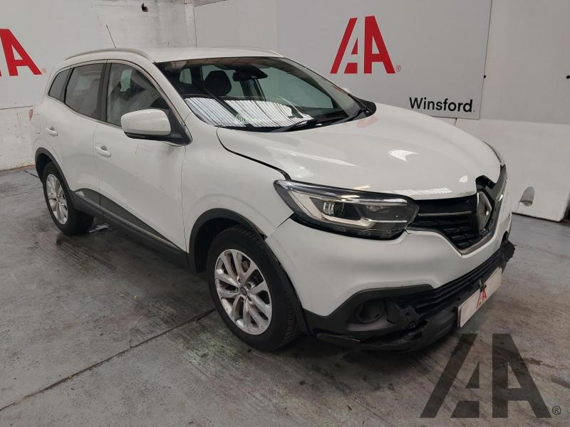 2016 RENAULT KADJAR DYNAMIQUE NAV DCI 1461cc TURBO DIESEL SEMI AUTO 6 Speed 5 DOOR HATCHBACK