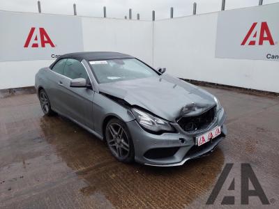 Image of 2015 MERCEDES E-CLASS E350 BLUETEC AMG LINE 2987cc TURBO DIESEL AUTOMATIC 2 DOOR CONVERTIBLE
