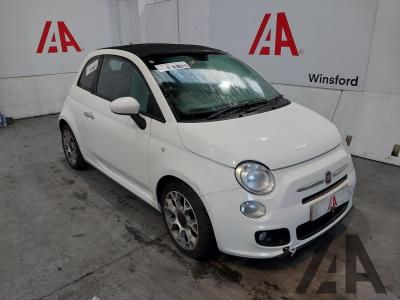 Image of 2014 FIAT 500 TWINAIR C S DUALOGIC 875cc TURBO PETROL SEMI AUTO 3 DOOR CONVERTIBLE
