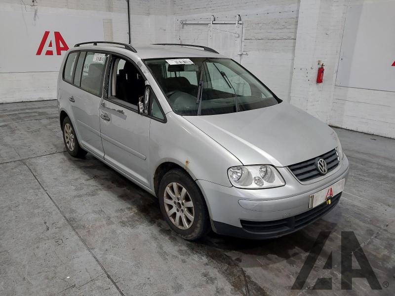 2006 VOLKSWAGEN TOURAN S 7 STR 1595cc PETROL MANUAL 5 DOOR MPV
