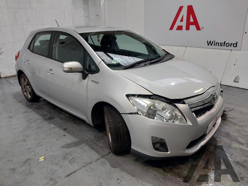 2010 TOYOTA AURIS T4 1797cc PETROL/ELECTRIC CVT 1 Speed 5 DOOR HATCHBACK
