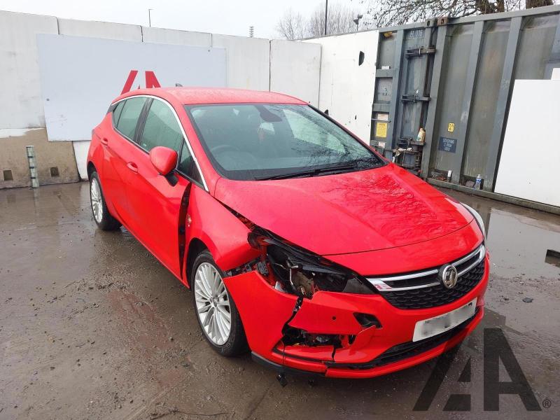 2016 VAUXHALL ASTRA ELITE NAV CDTI 1598cc TURBO DIESEL AUTOMATIC 6 Speed 5 DOOR HATCHBACK