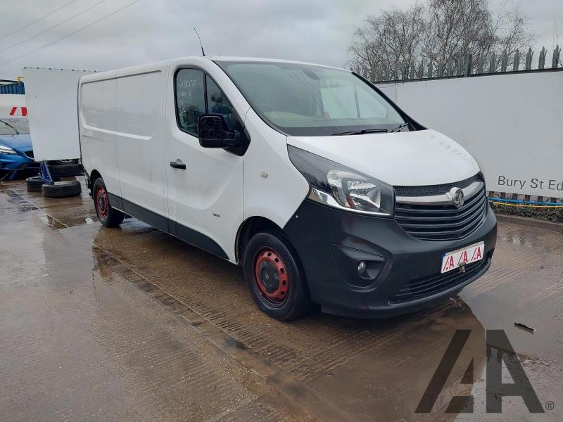 2015 VAUXHALL VIVARO 2900 L2H1 CDTI P/V 1598cc TURBO DIESEL MANUAL 6 Speed PANEL VAN