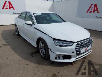 Image of 2017 AUDI A4 TFSI S LINE 1395cc TURBO PETROL SEMI AUTO 7 Speed 4 DOOR SALOON