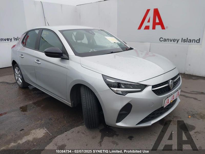 2022 VAUXHALL CORSA SE EDITION 1199cc PETROL MANUAL 5 DOOR HATCHBACK