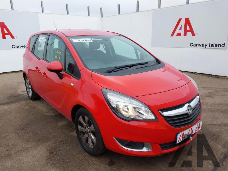 2016 VAUXHALL MERIVA LIFE 1398cc PETROL MANUAL 5 Speed 5 DOOR MPV
