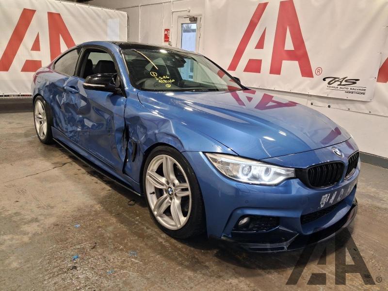 2014 BMW 4 SERIES 420D M SPORT 1995cc TURBO DIESEL AUTOMATIC 2 DOOR COUPE