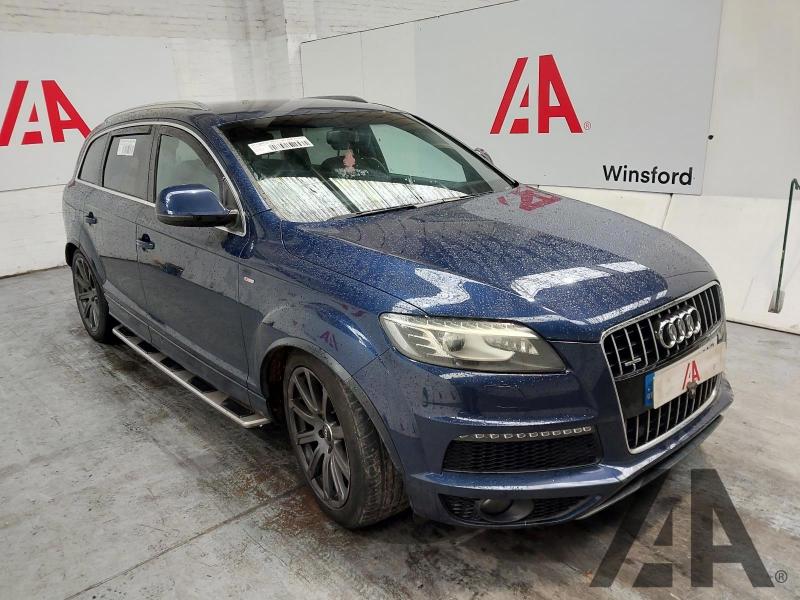 2011 AUDI Q7 TDI QUATTRO S LINE 2967cc TURBO DIESEL AUTOMATIC 5 DOOR ESTATE