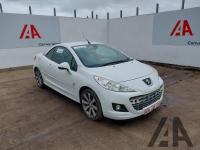 Image of 2012 PEUGEOT 207 ROLAND GARROS CC HDI 1560cc TURBO DIESEL MANUAL 6 Speed 2 DOOR CONVERTIBLE