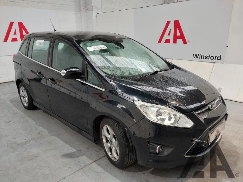 2015 FORD C-MAX GRAND ZETEC TDCI 1560cc TURBO DIESEL MANUAL 6 Speed 5 DOOR MPV