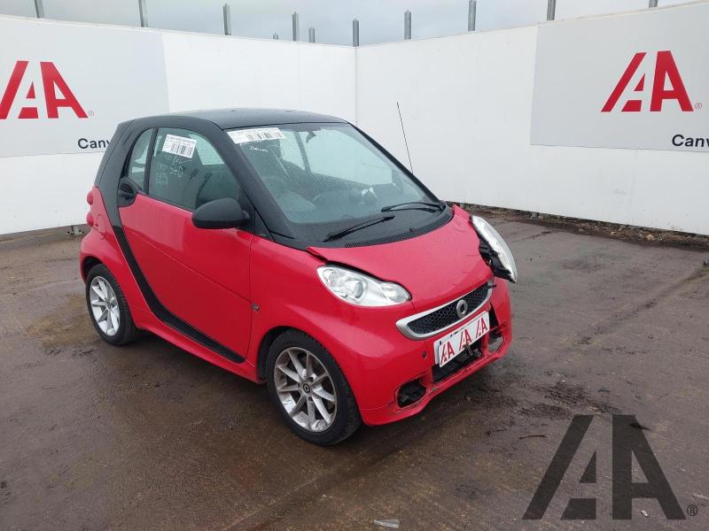 2013 SMART FORTWO COUPE PASSION MHD 999cc PETROL AUTOMATIC 2 DOOR COUPE