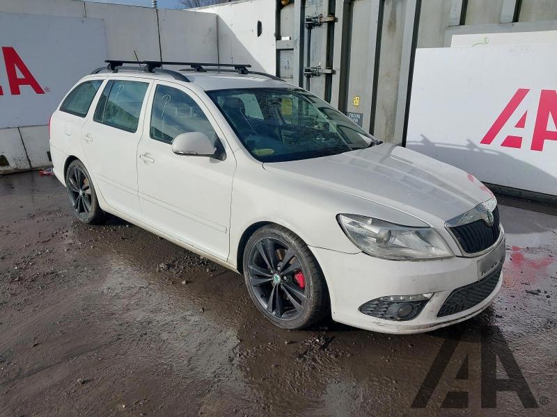 2012 SKODA OCTAVIA BLACKLINE VRS TDI CR 1968cc TURBO DIESEL MANUAL 6 Speed 5 DOOR ESTATE